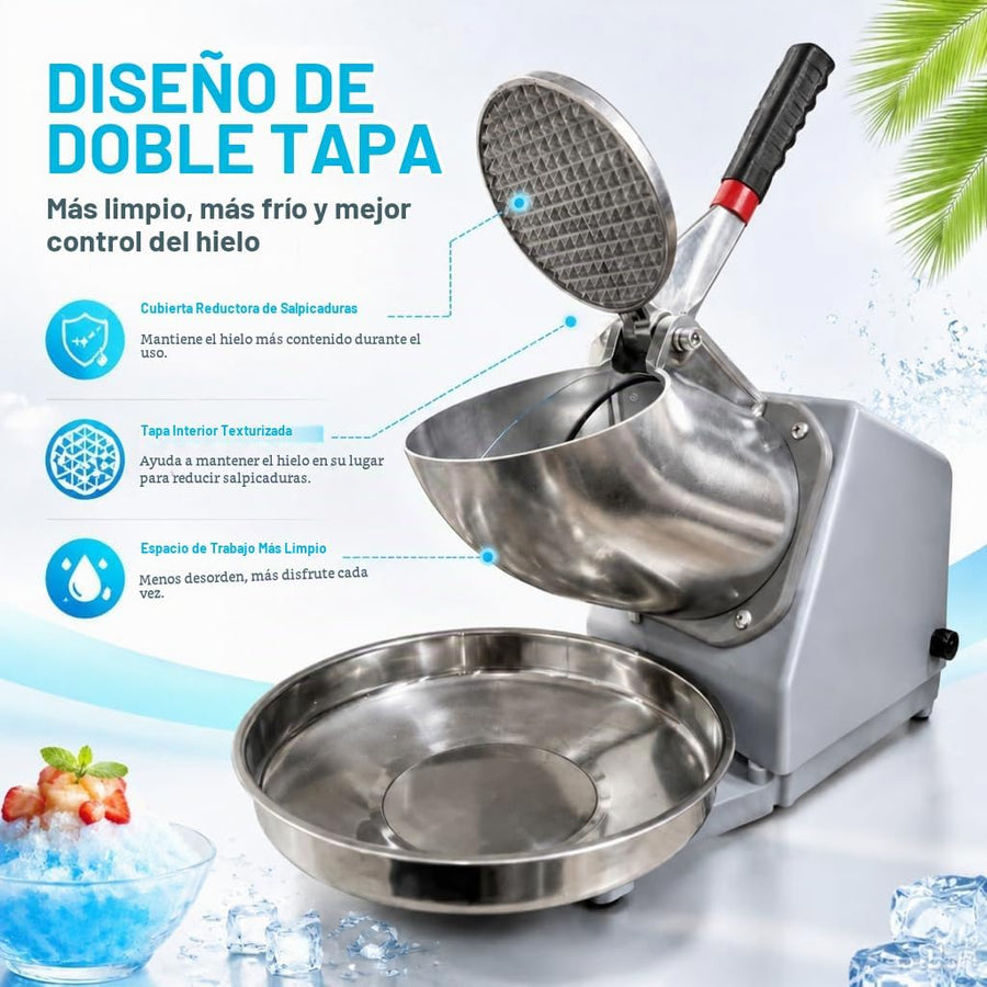 🧊 Máquina Trituradora de Hielo Profesional