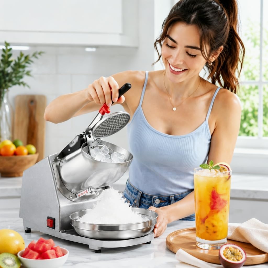 🧊 Máquina Trituradora de Hielo Profesional