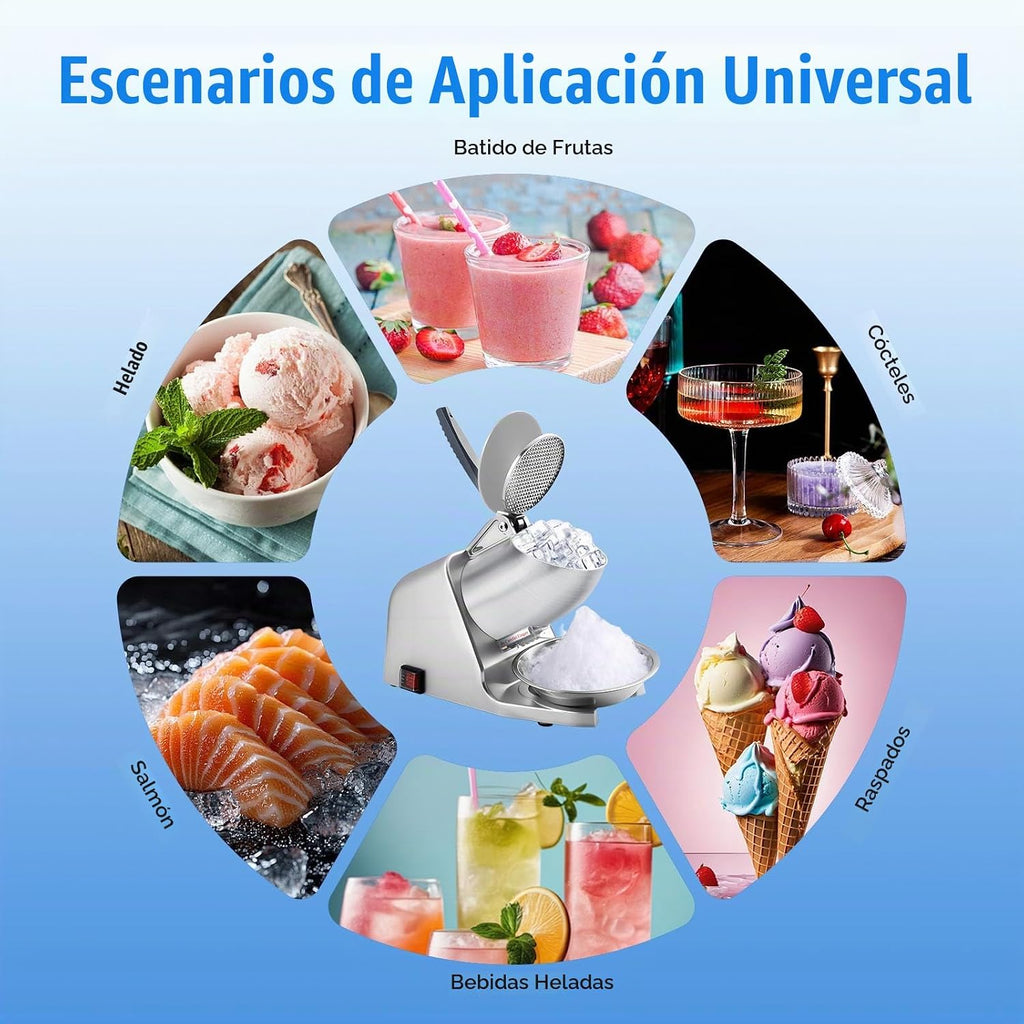 🧊 Máquina Trituradora de Hielo Profesional