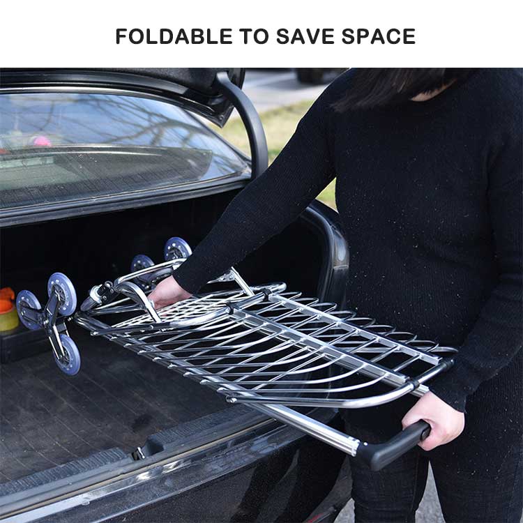 🛒🪜 CARRITO DE COMPRAS ESCALADOR  Carrito + Carreta 2 en 1 | 8 Ruedas | Diseño Plegable 💥Wow Solo $169.990🤩 - foto 10