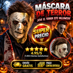 🎃 🎃🔥 ¡2 Máscaras por $119.990! | Oferta Especial de Halloween — Diseño Realista Michael Myers 👻
