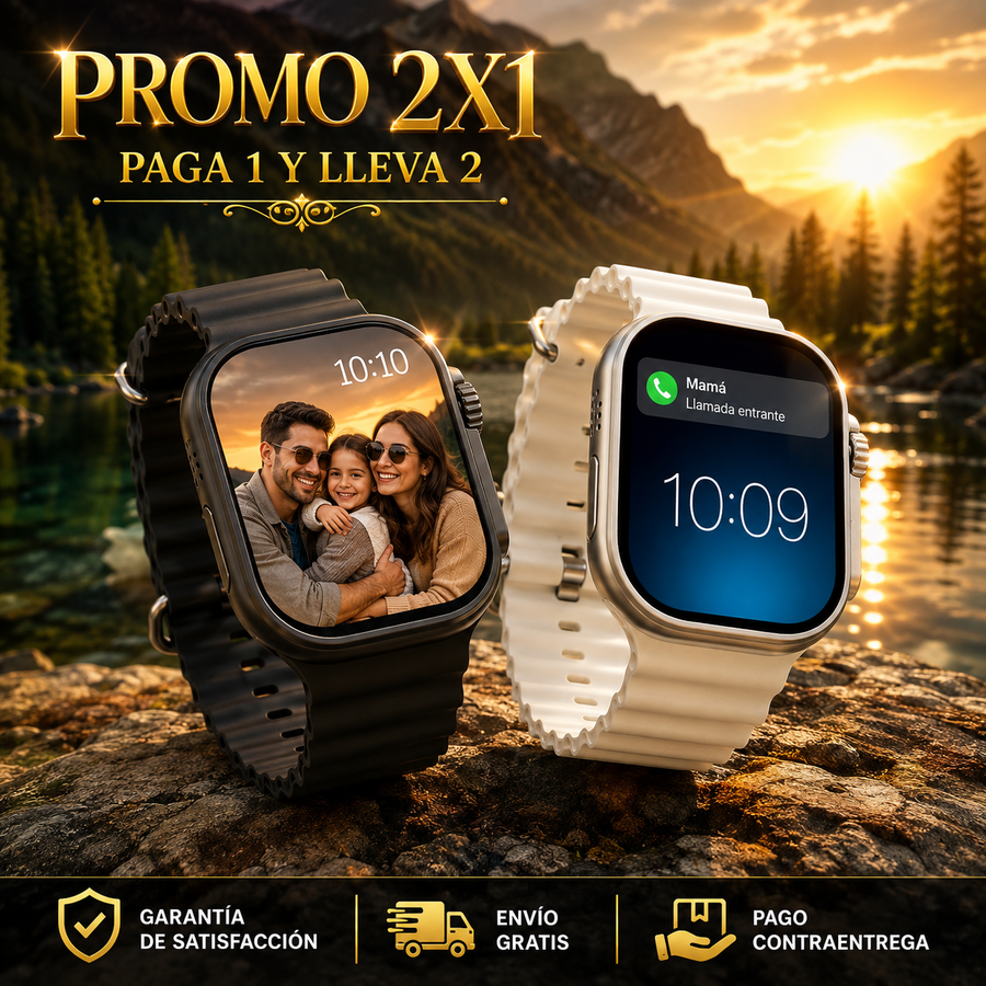 🔥 Combo 2X1: Paga 1, Recibe 2 Smartwatches💥 WOW 🤩Solo $109.990 🎁 - foto 4