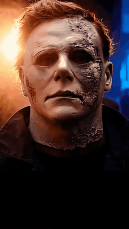 🎃 Máscara de Terror para Halloween — Diseño Realista Michael Myers 👻