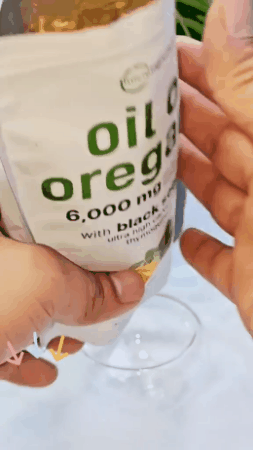 Pasos de uso de 🌿 Aceite de Orégano + Semilla Negra | 90 Cápsulas | 6.000 mg por Porción | Carvacrol + Timol + Timoquinona 🇺🇸