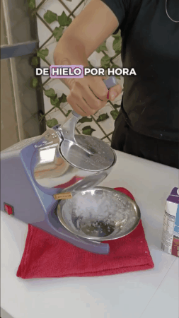 🧊 Máquina Trituradora de Hielo Profesional