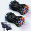 ☀️✨ Luces Solares LED Decorativas 2X1 | 🎛️ Control Remoto | 💡 8 Modos de Iluminación | 🌙 Encendido Automático | 🔋 Batería Recargable 1200mAh | 🌧️ IP65 Resistentes al Clima | 🎄 Ideales para Jardín, Terraza y Navidad