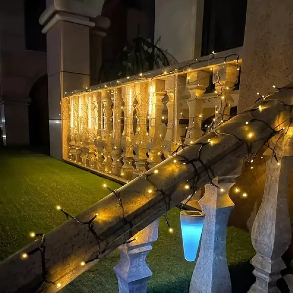 ☀️✨ Luces Solares LED Decorativas 2X1 | 💡 8 Modos de Iluminación | 🌙 Encendido Automático | 🔋 Batería Recargable 1200mAh | 🌧️ IP65 Resistentes al Clima | 🎄 Ideales para Jardín, Terraza y Navidad
